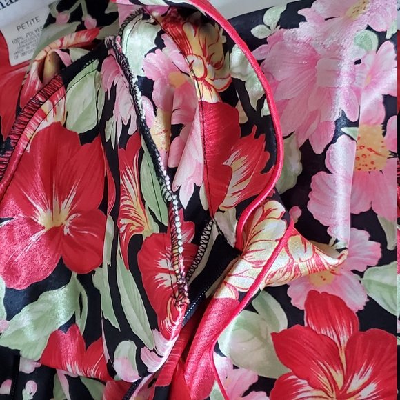 Vintage 70s era Christian Dior Dress - Floral - Picture 5 of 6